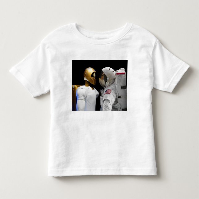 Robonaut 2, ein geschickter humanoider Astronauten Kleinkind T-shirt (Vorderseite)