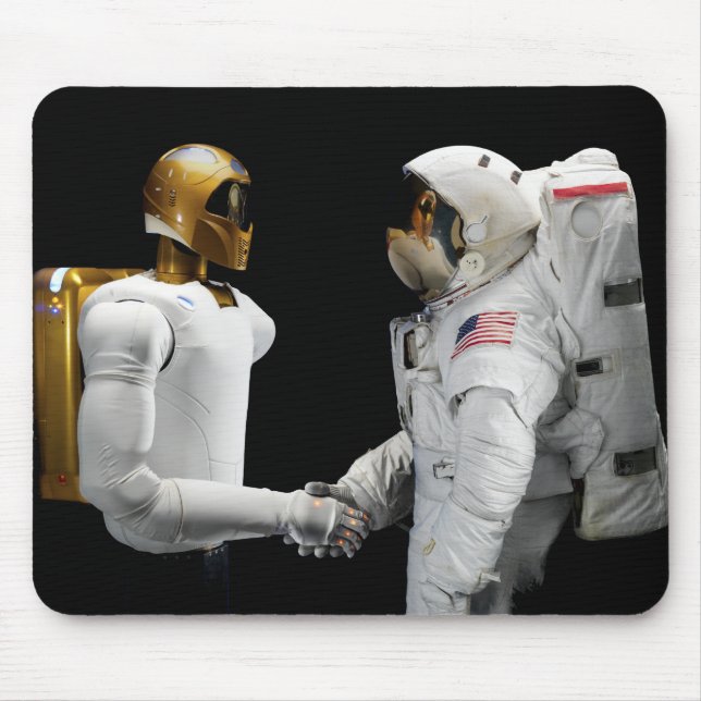 Robonaut 2, ein geschickter humanoider Astronauten Mousepad (Vorne)
