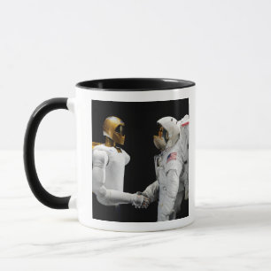 Robonaut 2, ein geschickter humanoider Astronauten Tasse