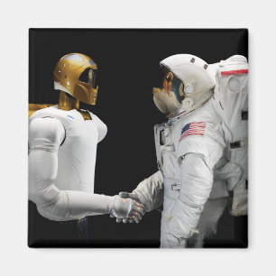 Robonaut 2, ein geschicktes, Humanoidastronaut Hel Magnet