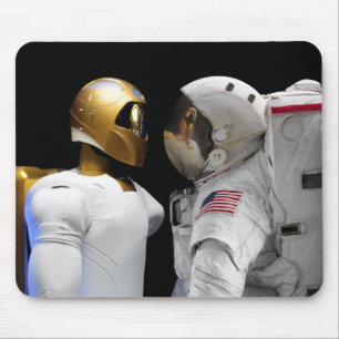 Robonaut 2, ein geschicktes, Humanoidastronaut Hel Mousepad