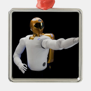 Robonaut 2, ein geschicktes, Humanoidastronaut Hel Ornament Aus Metall