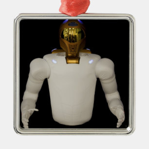 Robonaut 2, ein geschicktes, Humanoidastronaut Hel Silbernes Ornament