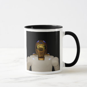 Robonaut 2, ein geschicktes, Humanoidastronaut Hel Tasse