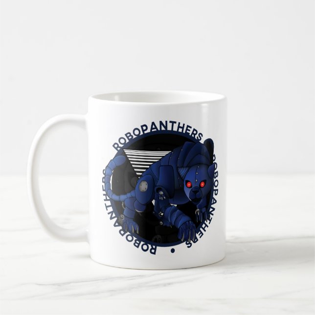 RoboPanthers Coffee Cup Kaffeetasse (Links)