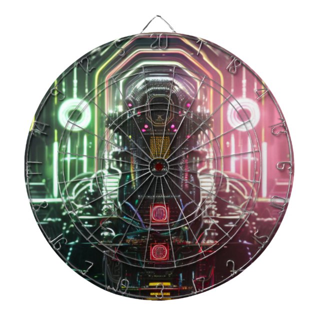 Robot 1 Dartboard Dartscheibe (vorne)