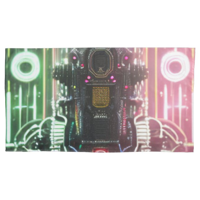 Robot 1 King Kissenkoffer 2 Kissenbezug (Vorderseite)