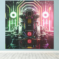 Robot 1 Leinwanddruck