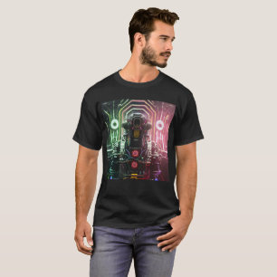 Robot 1 men Schwarzer T - Shirt