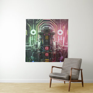 Robot 1 Wandteppich