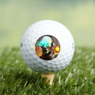 Robot 2 Callaway Warbird Golfbälle 12 pk