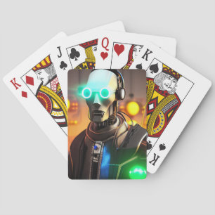 Robot-2-Poker-Spielkarten Spielkarten