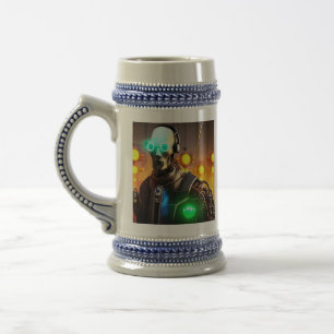 Robot 2 stein bierglas