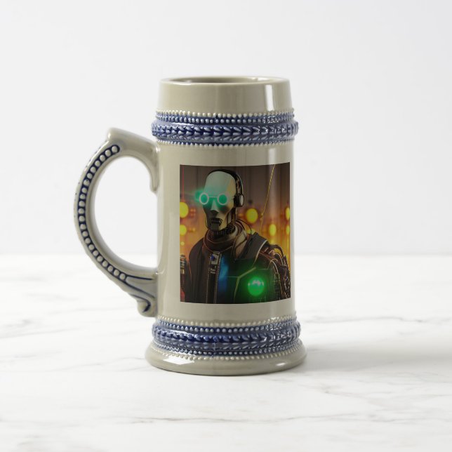 Robot 2 stein bierglas (Links)