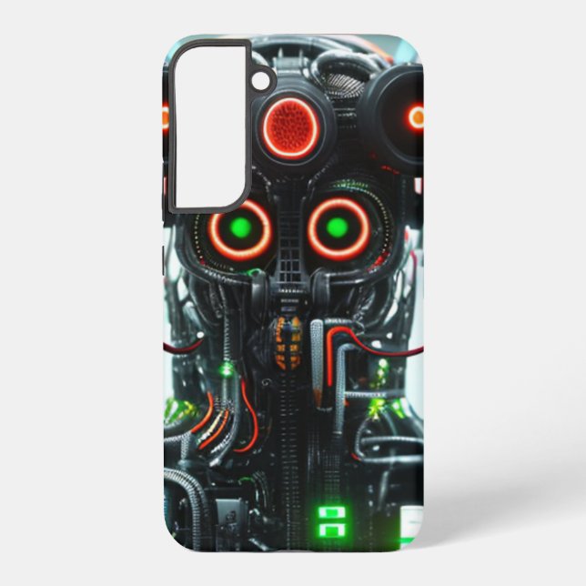 Robot 3 Samsung S22 Plus phone case Galaxy Hülle (Rückseite)