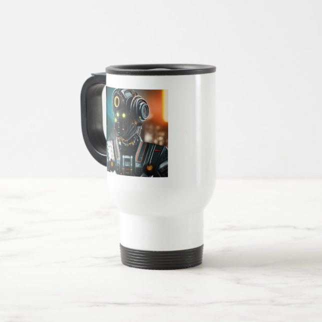 Robot 3 Tasse (Vorderseite Links)