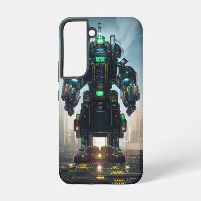 Robot 4 Samsung S22 Handyhülle Galaxy Hülle (Rückseite)