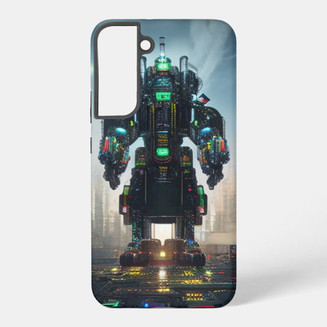 Robot 4 Samsung S22 Plus phone case Galaxy Hülle (Rückseite)