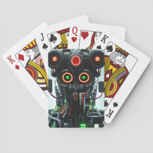 Robot 5-Poker-Spielkarten Spielkarten