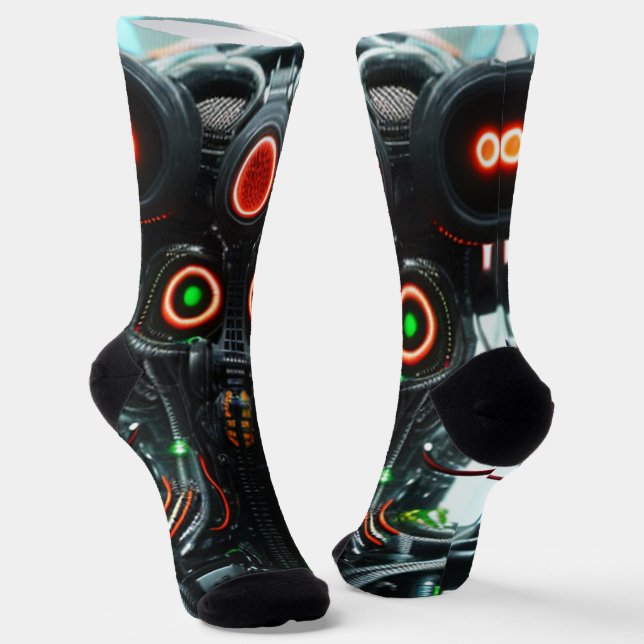 Robot 5 premium socks socken (Gewinkelt)