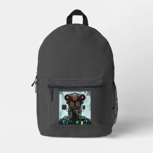 Robot 5-Rucksack Bedruckter Rucksack