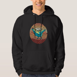 Robot Animal Geometric Chicken Hoodie