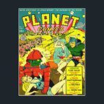Robot Army Space Invasion Postkarte<br><div class="desc">Robot Army Space Invasion Vintage Science Fiction,  Horror und Fantasy Illustration Art. Fantastische Sammlung von Retro-Comic-Buchkunst auf T - Shirt,  Hüten,  Kühlschrankmagneten,  Buttone,  Tasten,  Schürze,  Grußkarten,  Postkarten,  Beuteln,  Decken,  Dartboards,  Handtücher,  Dekoratorschränke,  Tasse,  Wasserflaschen und viele andere spannende Geschenkideen.  Großhandel erhältlich.</div>