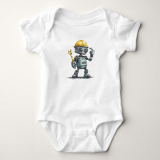 Robot Builder Baby Boy One-Piece Bodysuit Bekleidu Strampler