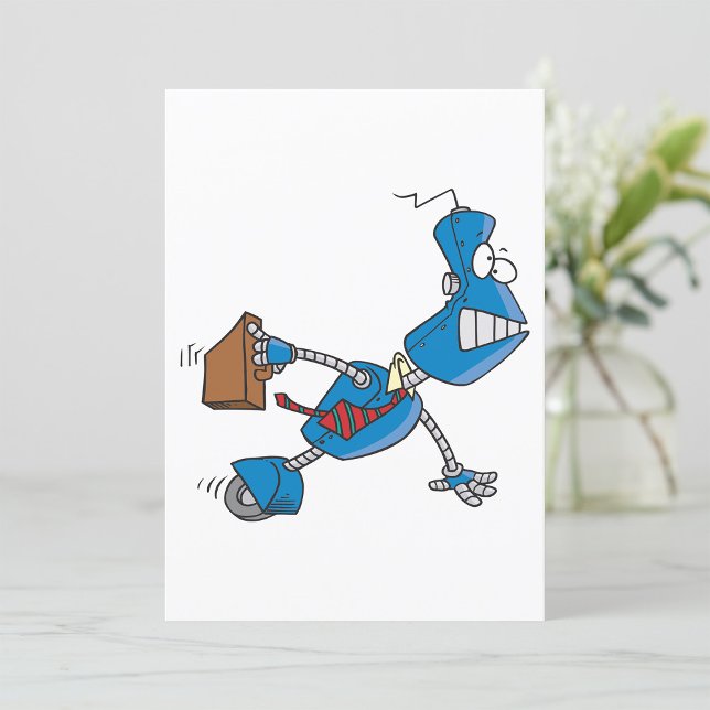 Robot Business Führungskraft Einladung (Von Creator hochgeladen)