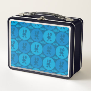 Robot Chicken Circle Pattern Metall Brotdose