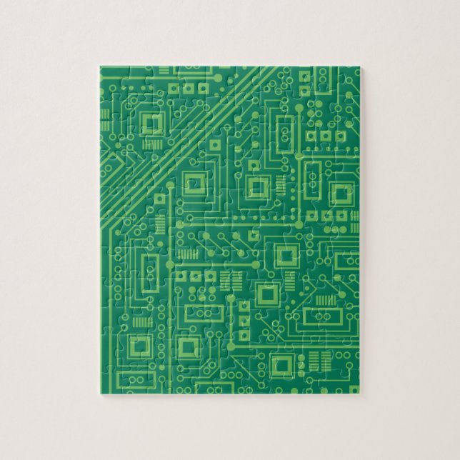 Robot Circuit Board Puzzle (Vertikal)