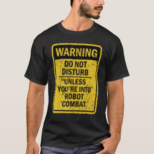 Robot Combat Joke Meme für Männer Frauen T-Shirt