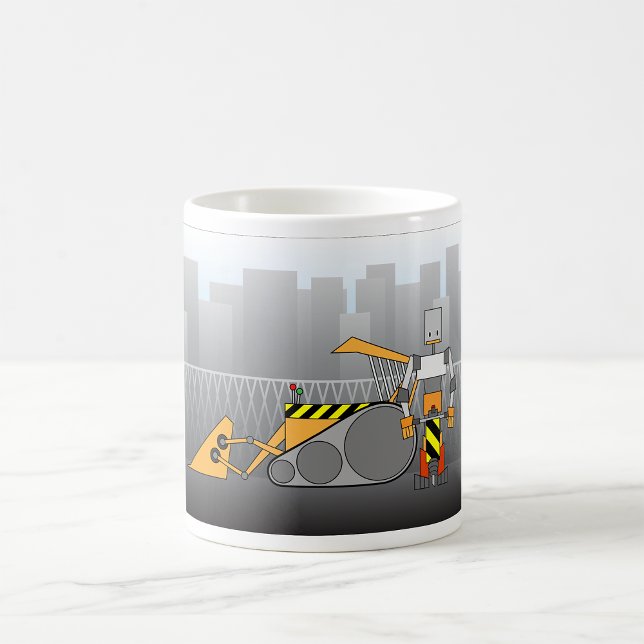 Robot Construction Worker Kaffeetasse (Von Creator hochgeladen)
