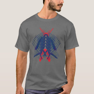 Robot Crane Man Whimsical Crane Operator Albern Sp T-Shirt