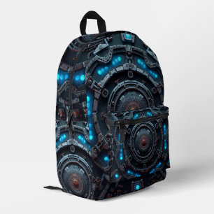 Robot Design Rucksack – Trendiger Tech Style Bag
