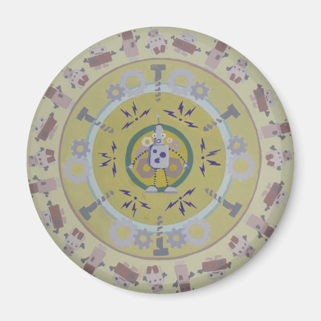 Robot Dial Magnet (Vorne)