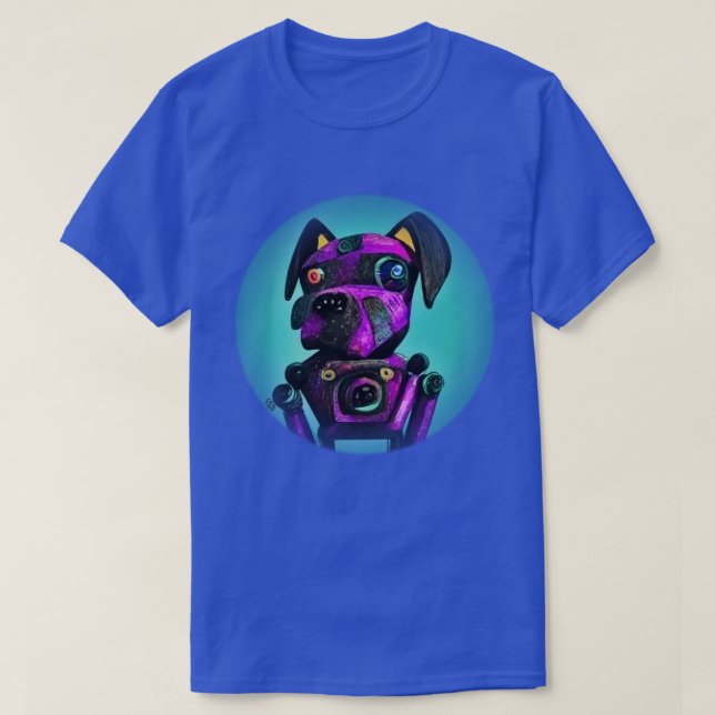 Robot Dog T - Shirt (Design vorne)