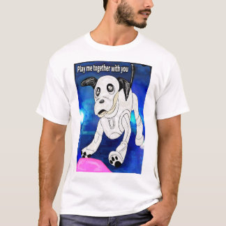 Robot Dog T-ShirtPlaying Aibo Robot Welpe T-Shirt