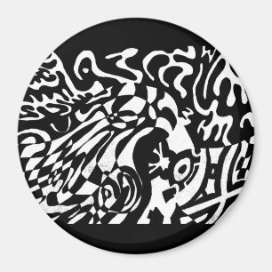 "Robot Dreams" Abstrakte Kunst im B&W Magnet