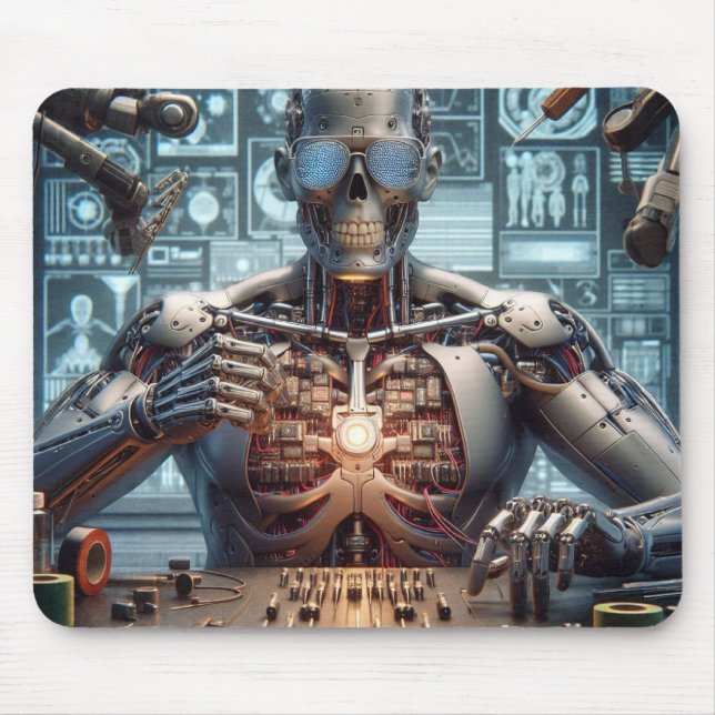 Robot Engineer Mousepad (Vorne)