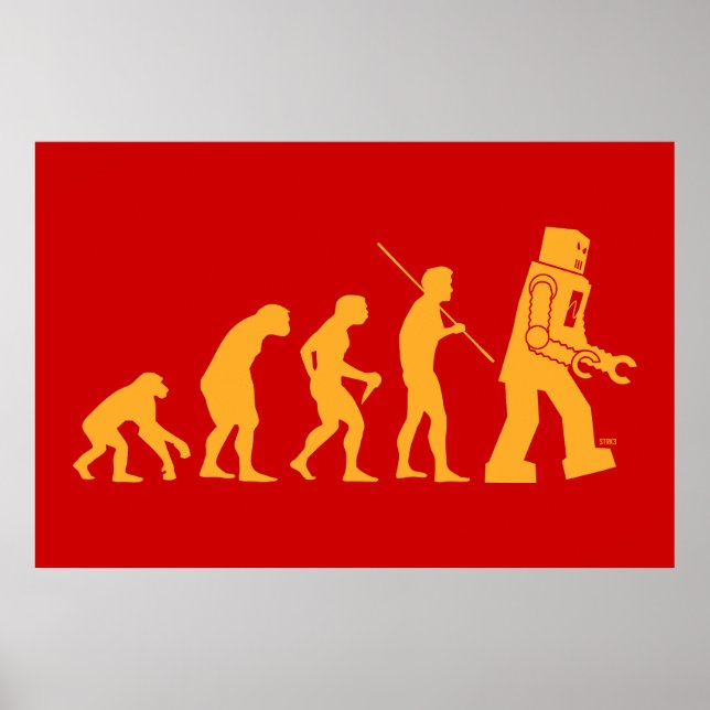 Robot Evolution Poster (Vorne)