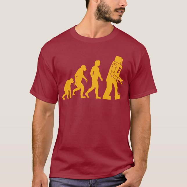 Robot Evolution T - Shirt (Vorderseite)
