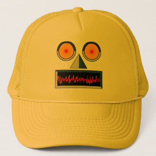 Robot Face Hat Truckerkappe