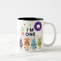 Robot First Birthday Tshirts und Geschenke