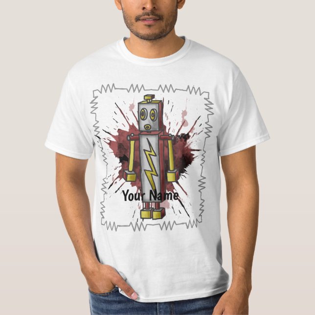 Robot Five T - Shirt (Vorderseite)