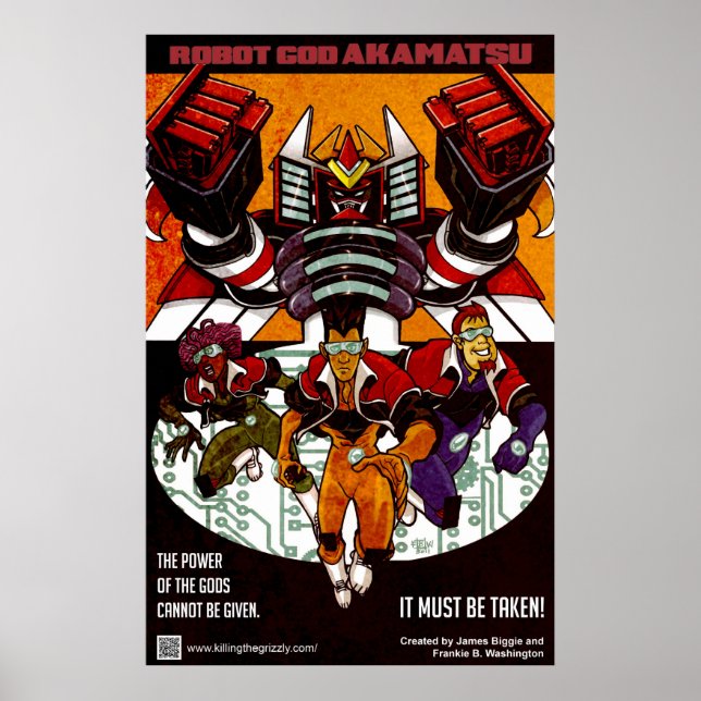 Robot God Akamatsu Poster 1 (Vorne)