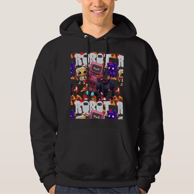ROBOT HOODIE (Vorderseite)