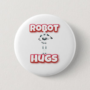Robot Hugs Button