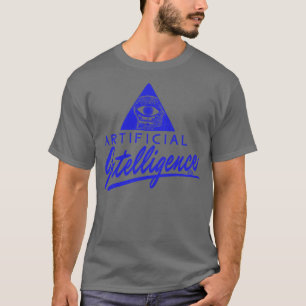 Robot Intelligence A O L 90s Y2K Vintag Retro Par T-Shirt