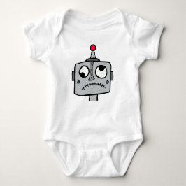 Robot Jeanie Baby One-sie Baby Bodysuit Baby Strampler